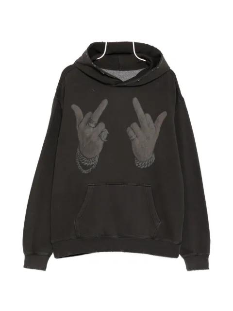 graphic hoodie by WARMAN