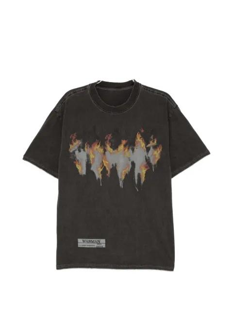 graphic-print T-shirt by WARMAN