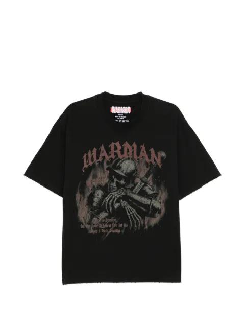 graphic-print T-shirt by WARMAN