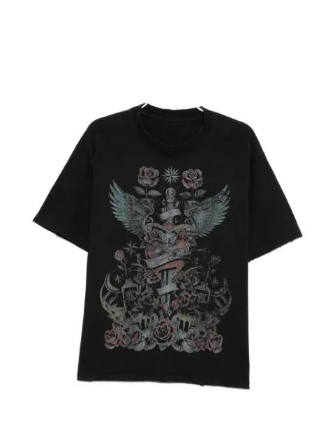 graphic-print T-shirt by WARMAN