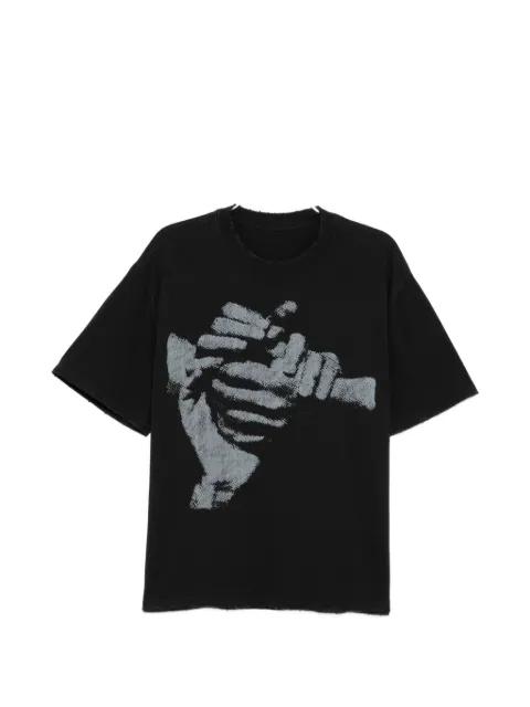 graphic-print T-shirt by WARMAN