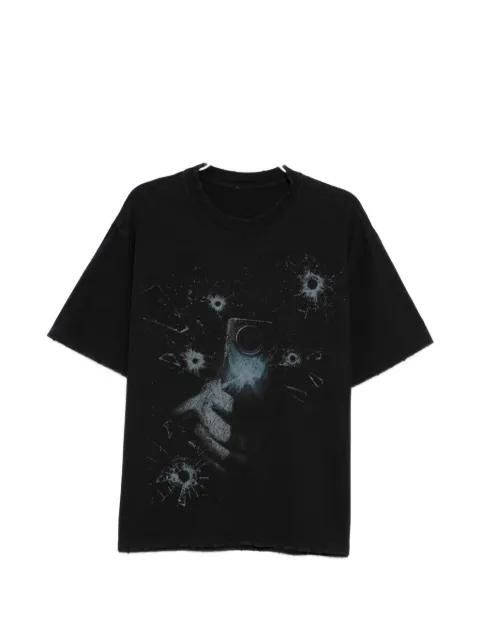 graphic-print T-shirt by WARMAN