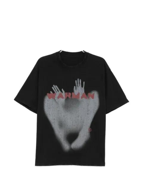 graphic-print T-shirt by WARMAN