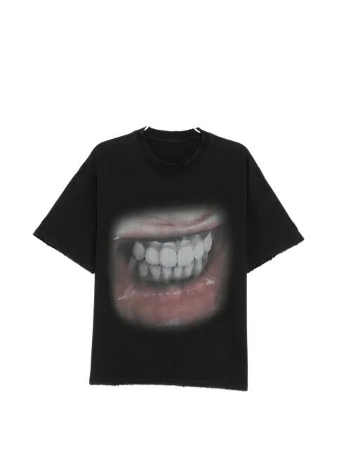 graphic-print T-shirt by WARMAN
