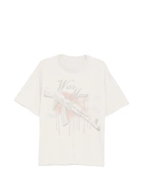 printed T-shirt by WARMAN