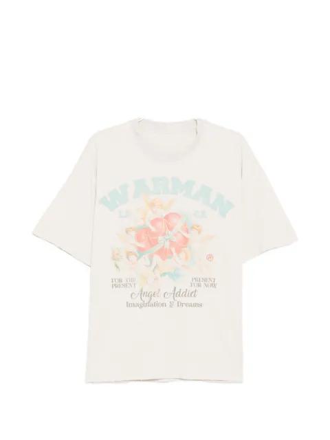 printed T-shirt by WARMAN