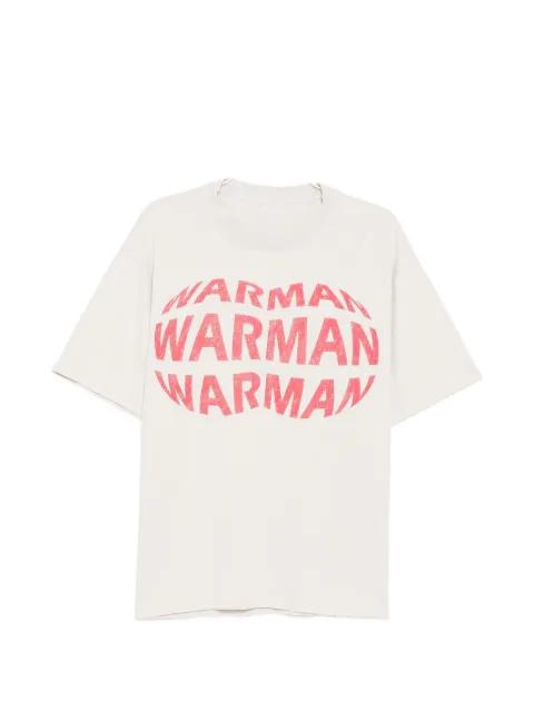 printed T-shirt by WARMAN