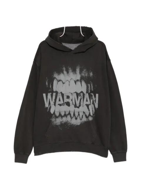 printed hoodie by WARMAN
