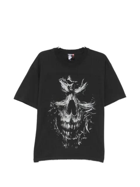 skull graphic t-shirt by WARMAN