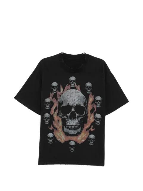 skull printed T-shirt by WARMAN