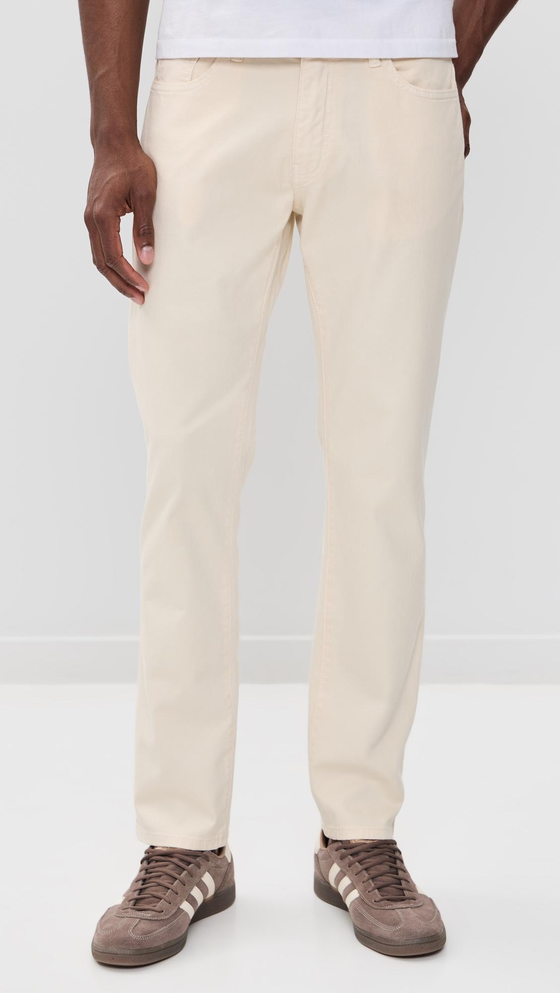 Ams Slim Twill Pants by WARP + WEFT