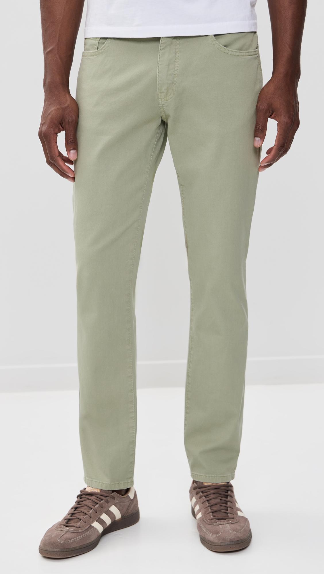 Ams Slim Twill Pants by WARP + WEFT