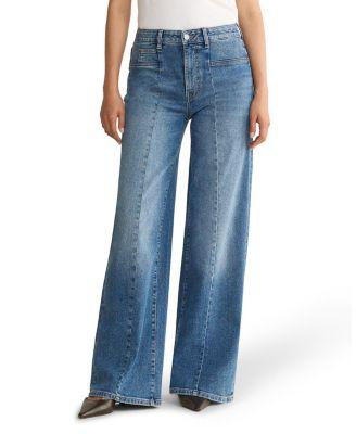 NCE Wide Leg Jean in Everafter Blues by WARP + WEFT