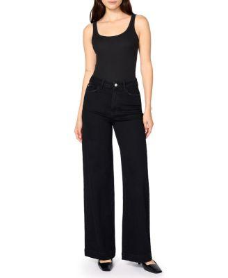 NCE Wide Leg Jeans in Inkwell by WARP + WEFT