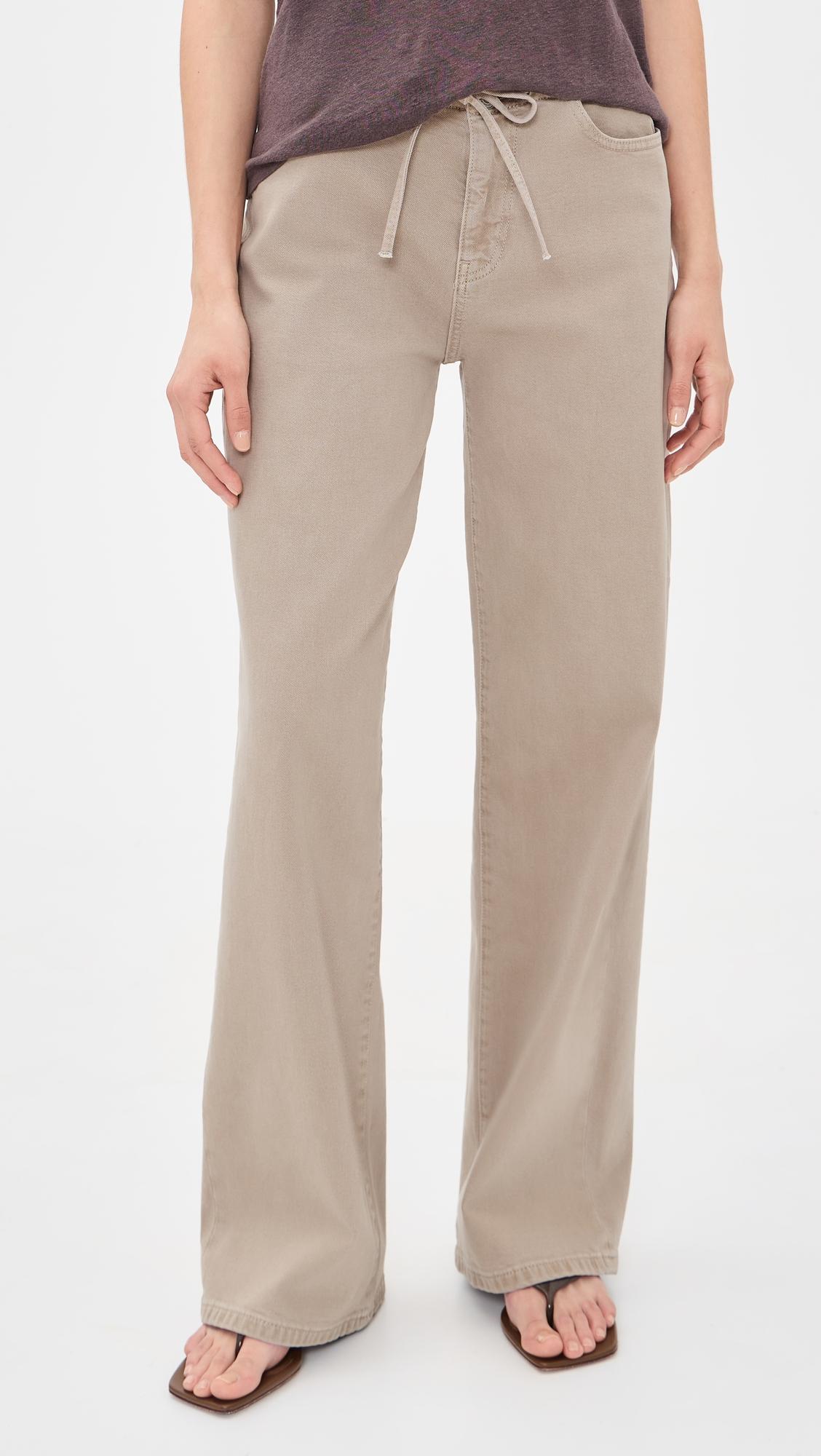 The Big Easy Pull On Wide Leg Jeans by WARP + WEFT