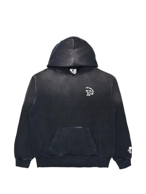 Dodge SRT Loves ATL logo-print faded hoodie by WARREN LOTAS