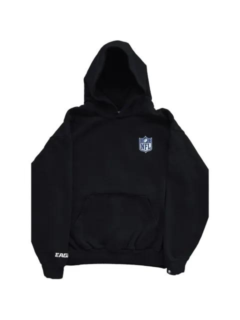 Eagles logo-patch hoodie by WARREN LOTAS