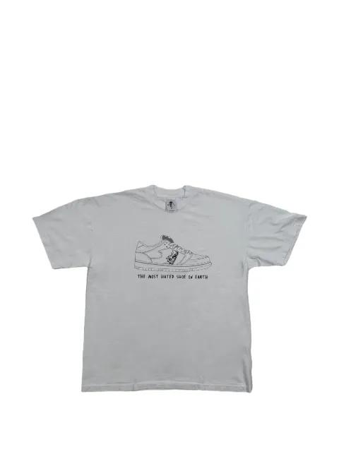 Most Hated Sneaker logo T-shirt by WARREN LOTAS