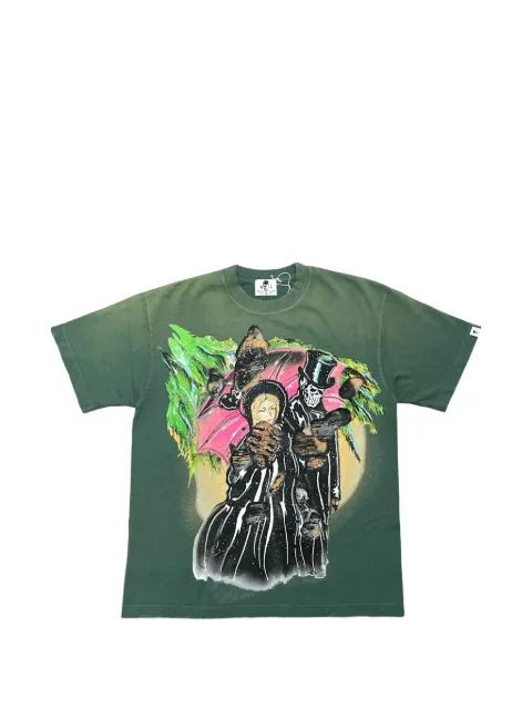 Snow Romance graphic-print T-shirt by WARREN LOTAS