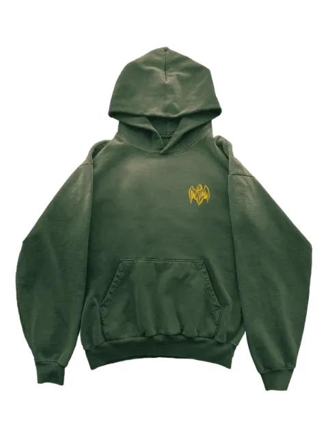 Thousand Yard Stare faded print hoodie by WARREN LOTAS