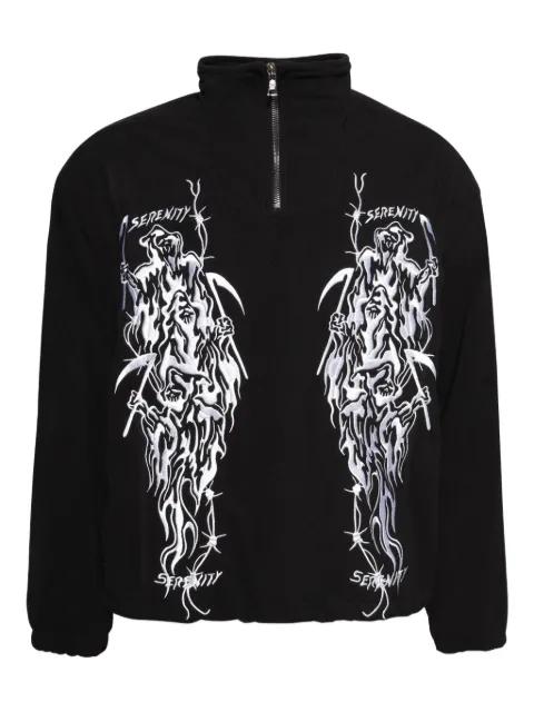 embroidered sweatshirt by WARREN LOTAS