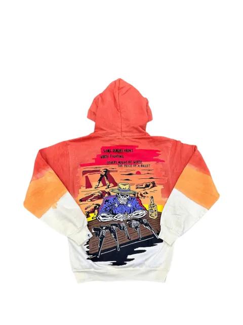 graphic-print hoodie by WARREN LOTAS