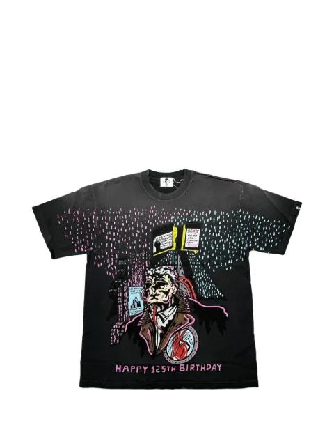 graphic-print short-sleeve T-shirt by WARREN LOTAS