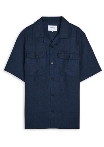 Bartlett linen shirt by WAX LONDON