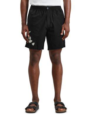 Kurt 8.5" Cotton Linen Shorts by WAX LONDON