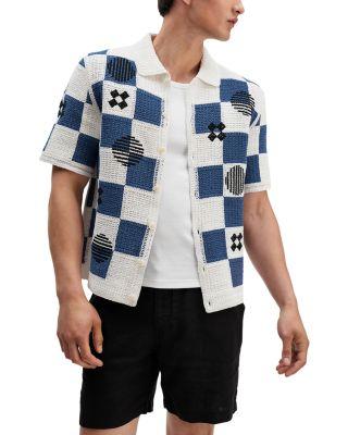 Porto Knit Graphic Shirt by WAX LONDON