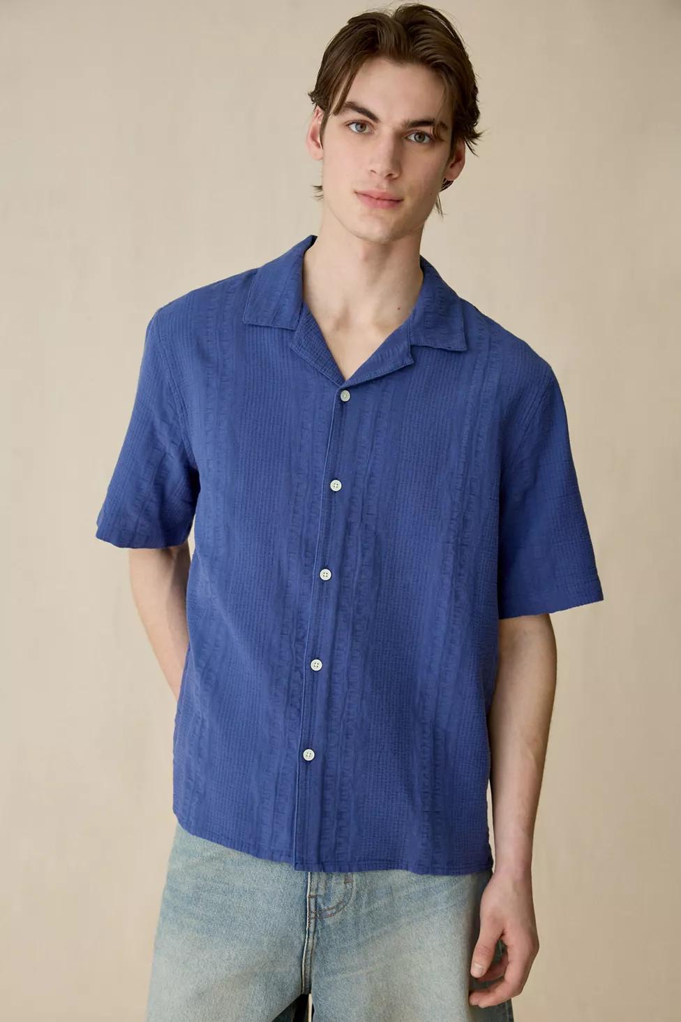 Wax London Dicot Short Sleeve Shirt by WAX LONDON