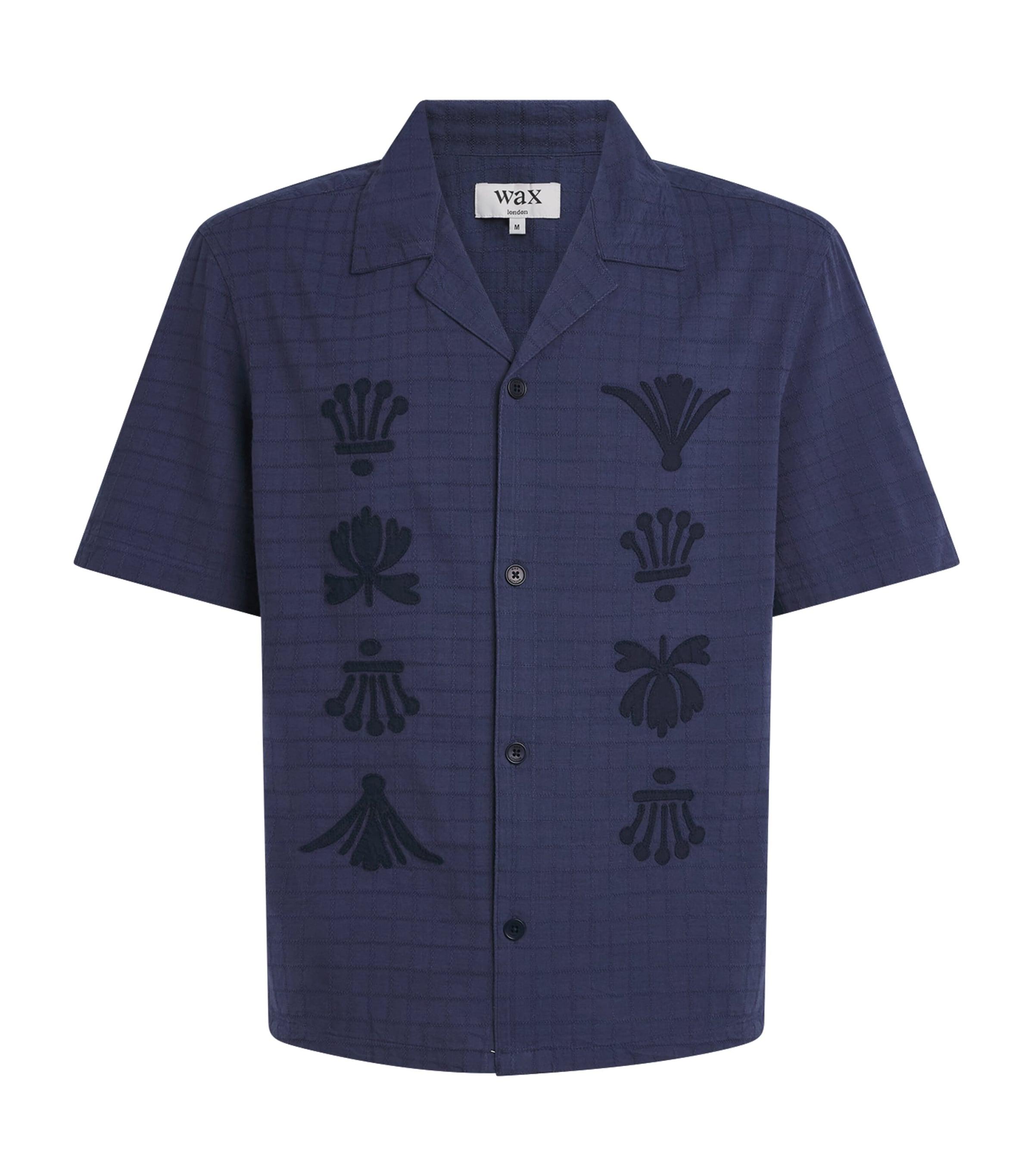 Wax London Embroidered Curzon Shirt by WAX LONDON