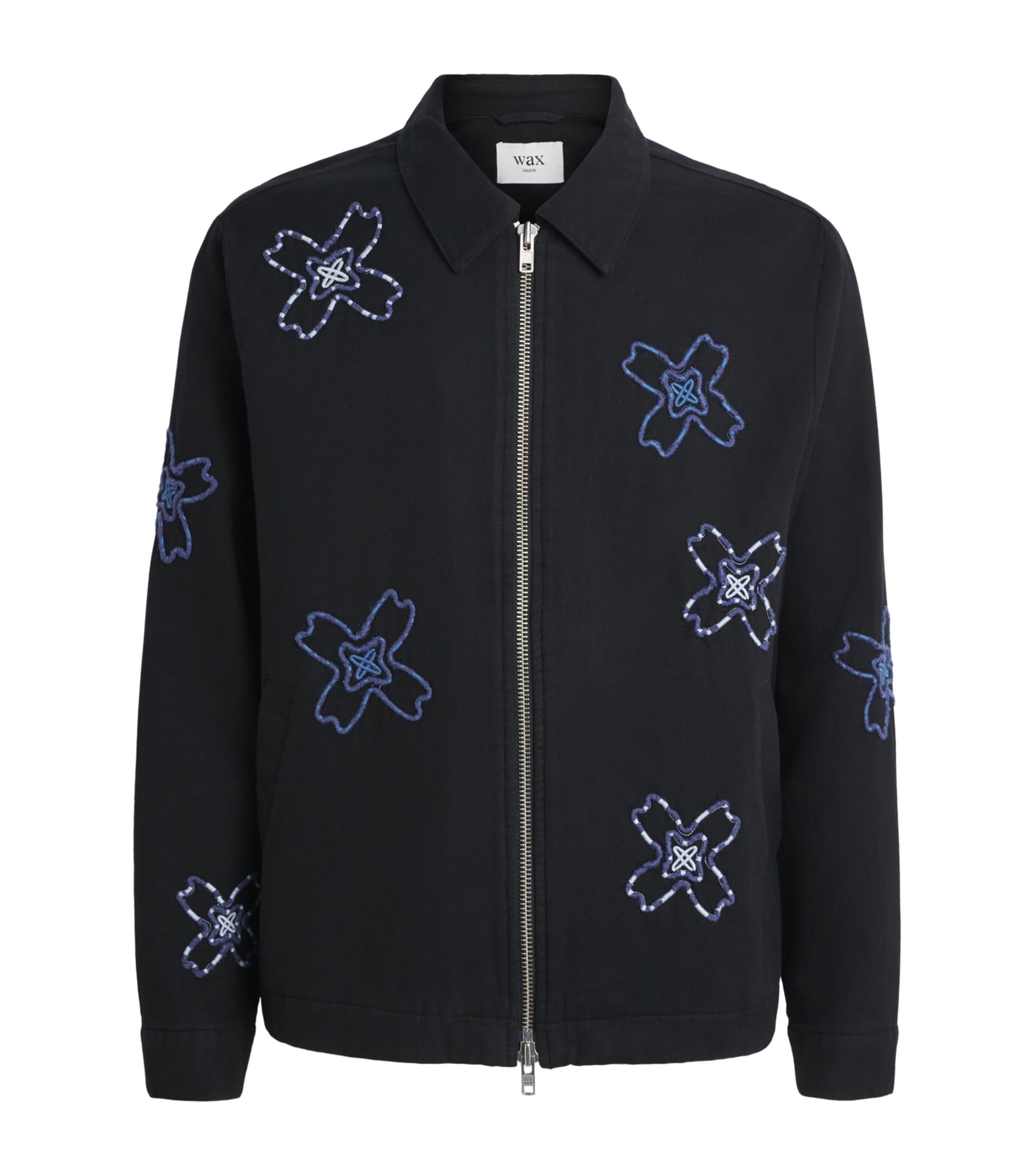 Wax London Embroidered Floral Eldon Jacket by WAX LONDON