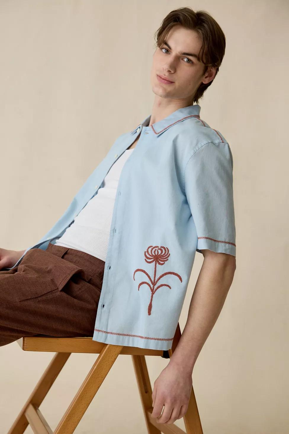 Wax London Keats Short Sleeve Shirt by WAX LONDON