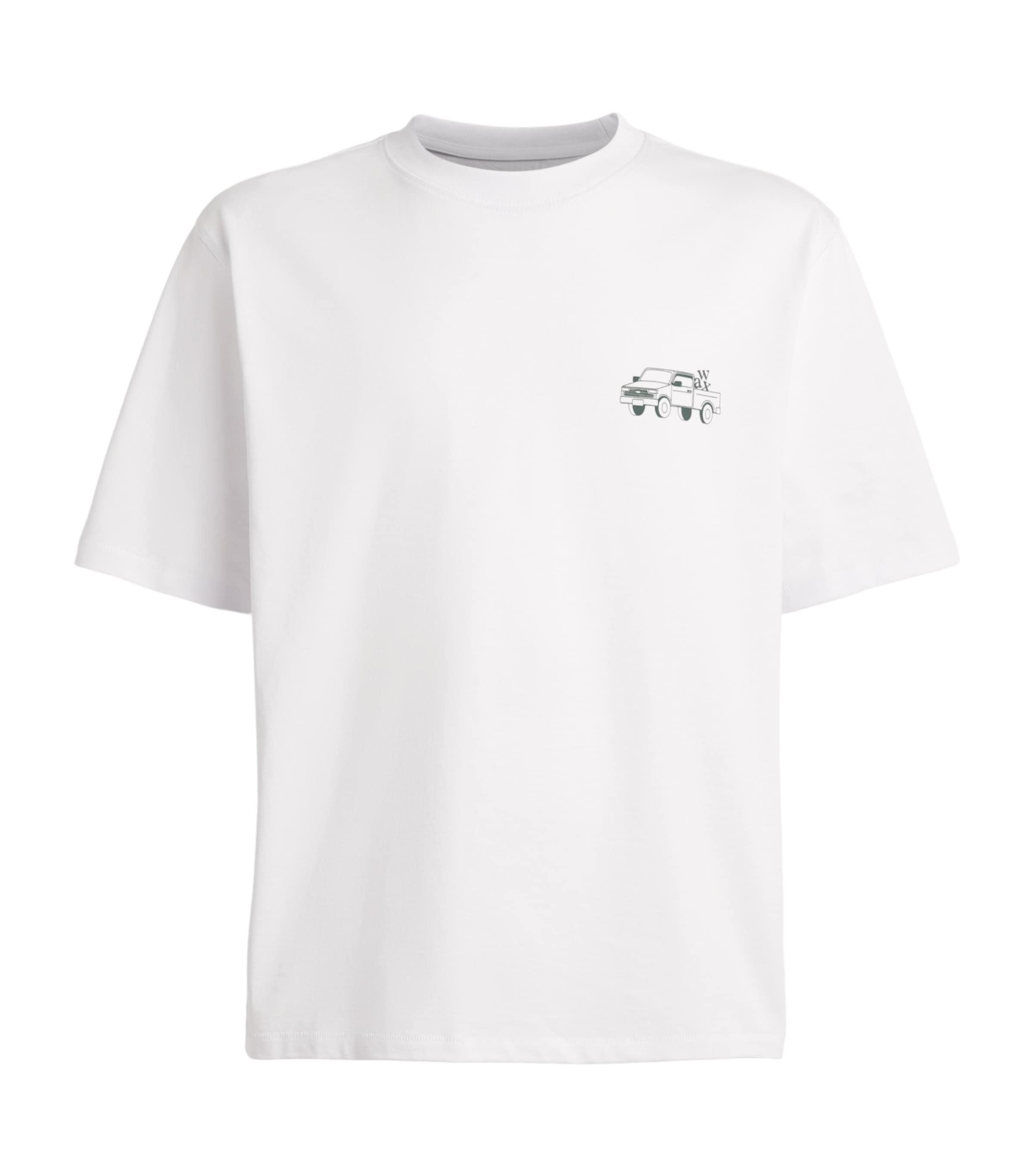 Wax London Organic Cotton Daffodil Print Milton T-Shirt by WAX LONDON