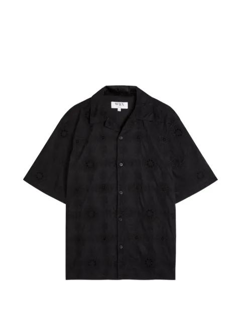 embroidered shirt by WAX LONDON