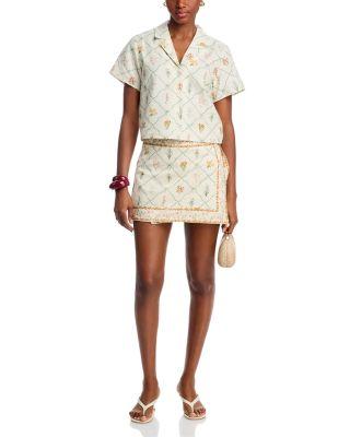 Amelia Short Sleeve Top & Wrap Skirt by WAYF