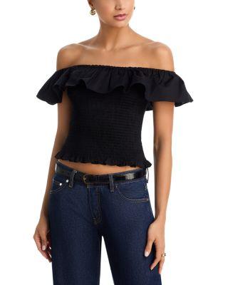 Delilah Smocked Top by WAYF