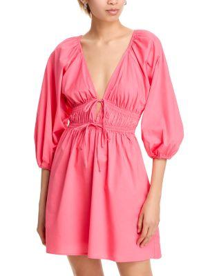 Leighton Poplin Mini Dress by WAYF