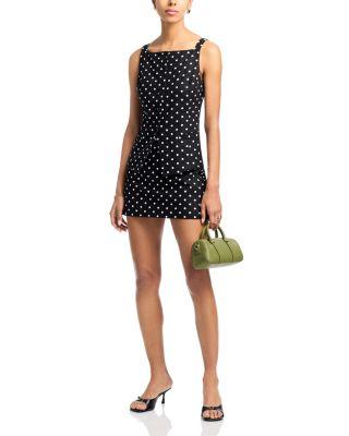 Polka Dot Joan Top & Elle Mini Skirt by WAYF