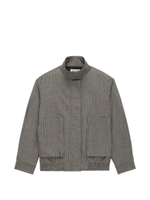 check high-neck jacket by WE-AR4