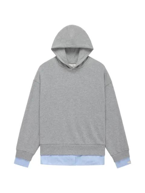 layered hoodie by WE-AR4