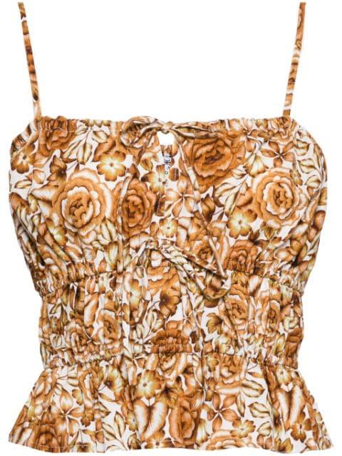 Rosalia linen top by WE ARE KINDRED