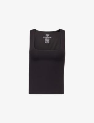 365 Square-Neck Stretch-Jersey Vest Top by WE ARE TALA