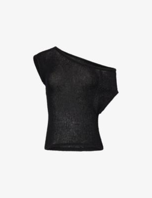 Beach Asymmetric Knitted Top by WE ARE TALA