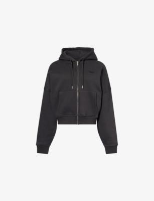 Cocoon Zip-Through Cotton-Blend Hoody by WE ARE TALA