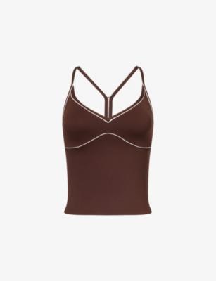 DayFlex Contrast Sweetheart Stretch-Woven Vest by WE ARE TALA