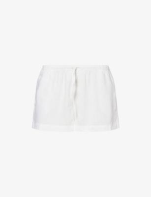 Drawstring Linen-Blend Shorts by WE ARE TALA