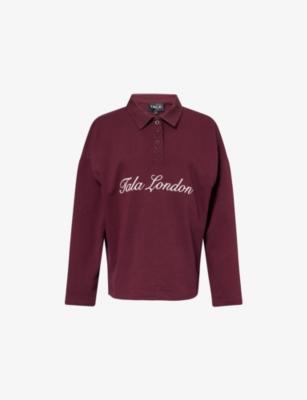 Rugby Polo Cotton-Blend Sweatshirt by WE ARE TALA