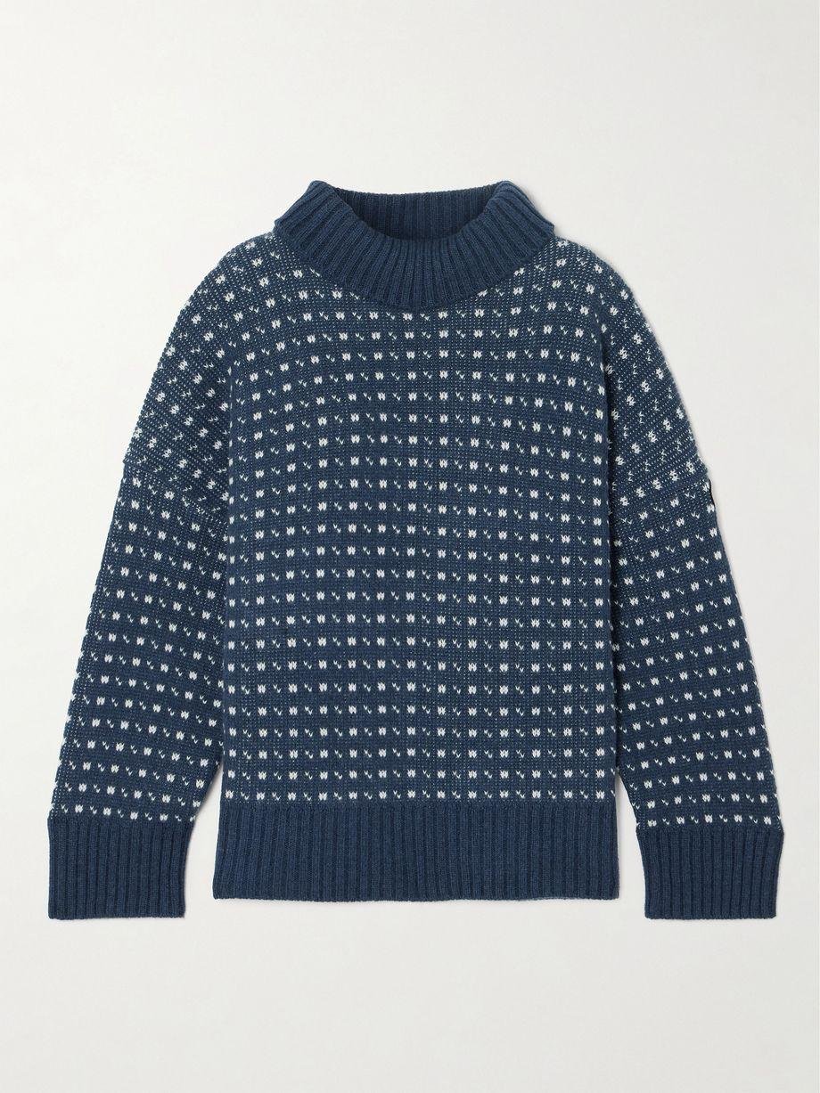 Marstein merino wool and cashmere-blend turtleneck sweater by WE NORWEGIANS